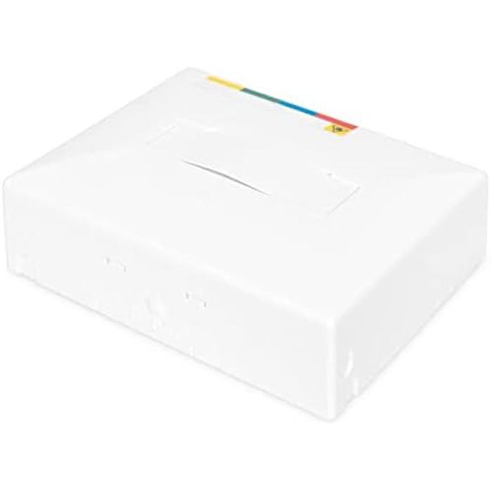 Boîtier FTTH/FTTX - DIGITUS - DN-931094 - 4X SC Simplex - Montage Mural & Rail DIN - IP45