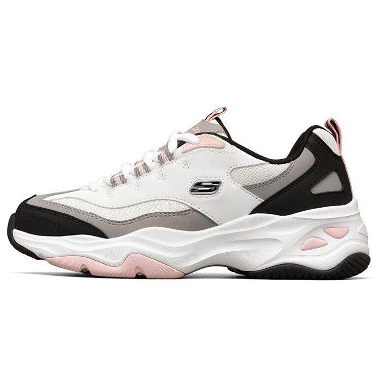 Skechers D`LITES Tekstila, Sintētiskās Ādas Zemi