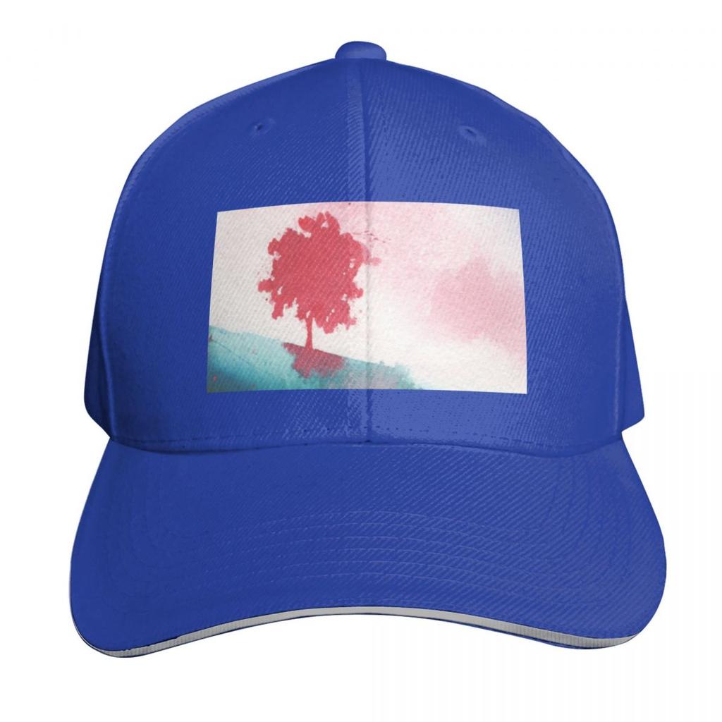 Pink tree prairie Baseball Cap Luxury Unisex cap luxury caps hats on offer F Boy Womens