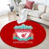 Tappeto Rotondo Liverpool Sotto Sedie da Ufficio Camera da Letto Soggiorno Arredamento Casa