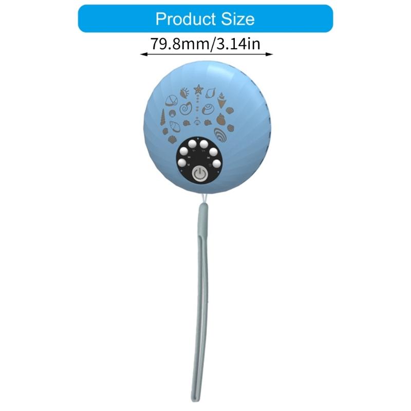 Practical Baby White Noise Sleep Aid Includes Soothing Sounds and Adjustable Timer Small Infant Sleep Aid for Easy Use