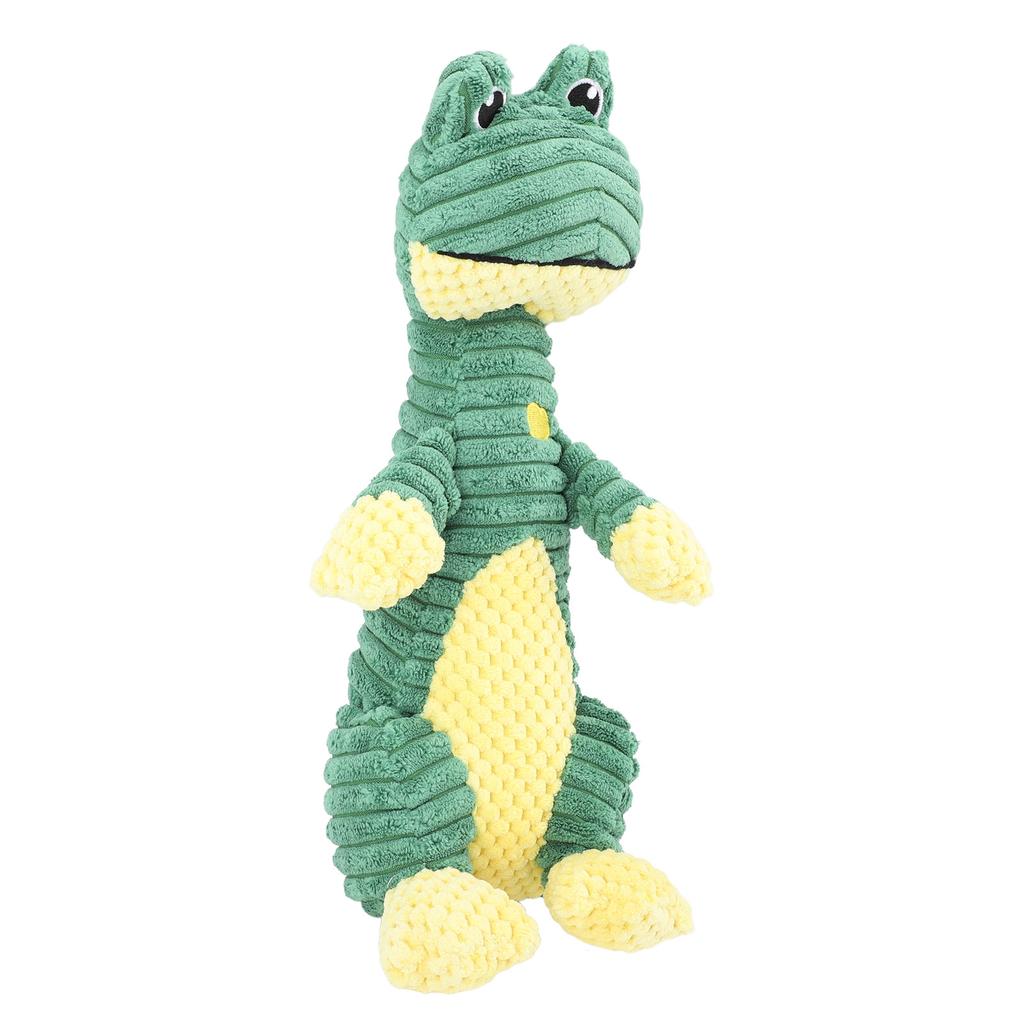 Plush Dog Squeaky Toy Cute Animal Shape Interactive Reduce Boredom Stuffed Dog Chew Toy for Small Medium and Large Dogs