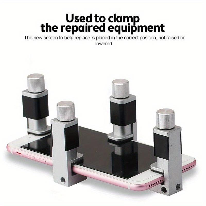 4ks/sada Držák svěrky Nastavitelný nástroj na opravu mobilního telefonu Upevnění obrazovky LCD displeje Klip k tabletu Příslušenství k tabletu Lis na obrazovku mobilního telefonu
