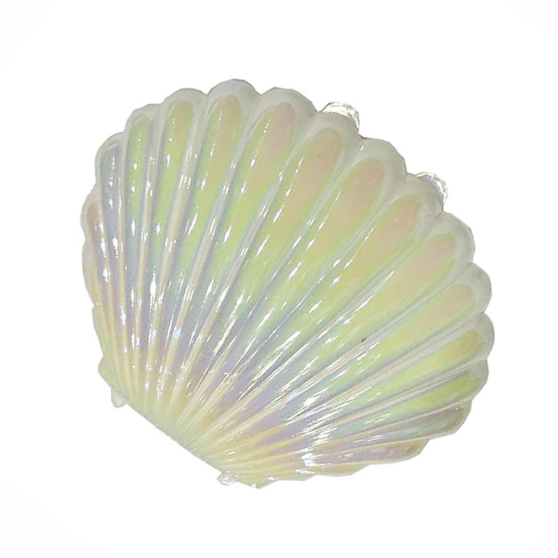 1 szt. Kolorowa, słodka skorupa, plastikowe pudełko na cukierki, pudełko do przechowywania biżuterii i makijażu, pudełko na prezent