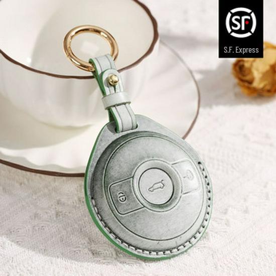 Best-Selling Handmade Genuine Leather Key Bag for Tesla Model 3/Model Y