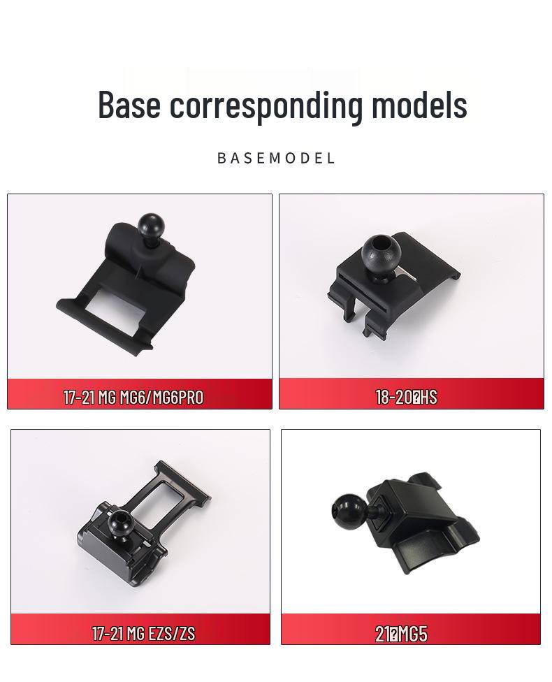 Compatible MG MG6/MG5/HS/ZS/EZS/ONE Car Interior Navigation Mount & Decoration Bracket.