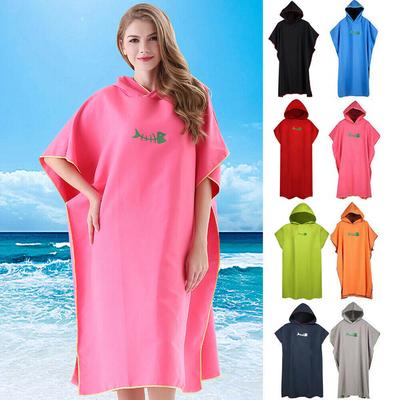 hooded beach poncho towel