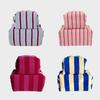 Unfold Striped Terry Pouch (Small) (42 Colors) (Type B)