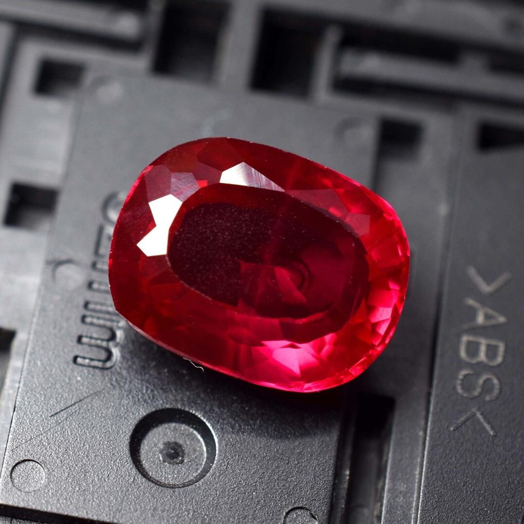 Pink Ruby Square Cushion Cut 11.65 Ct NATURAL Loose Gemstone CERTIFIED