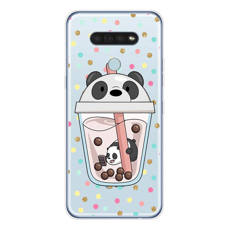 

Ctue мультфильм чай с молоком для LG K92 K52 K62 K22 K71 K61 K51S K41S G8 G8S G8X V35 V50 V40 V50S V60 Q60 чехол для телефона LG Q60