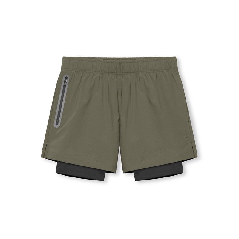 Men s Quick-Dry Elastic Sports Shorts for Summer Running