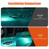 4pc Car Exterior Door Handle Decor Cover Trim For Alfa Romeo Giulia 2017-