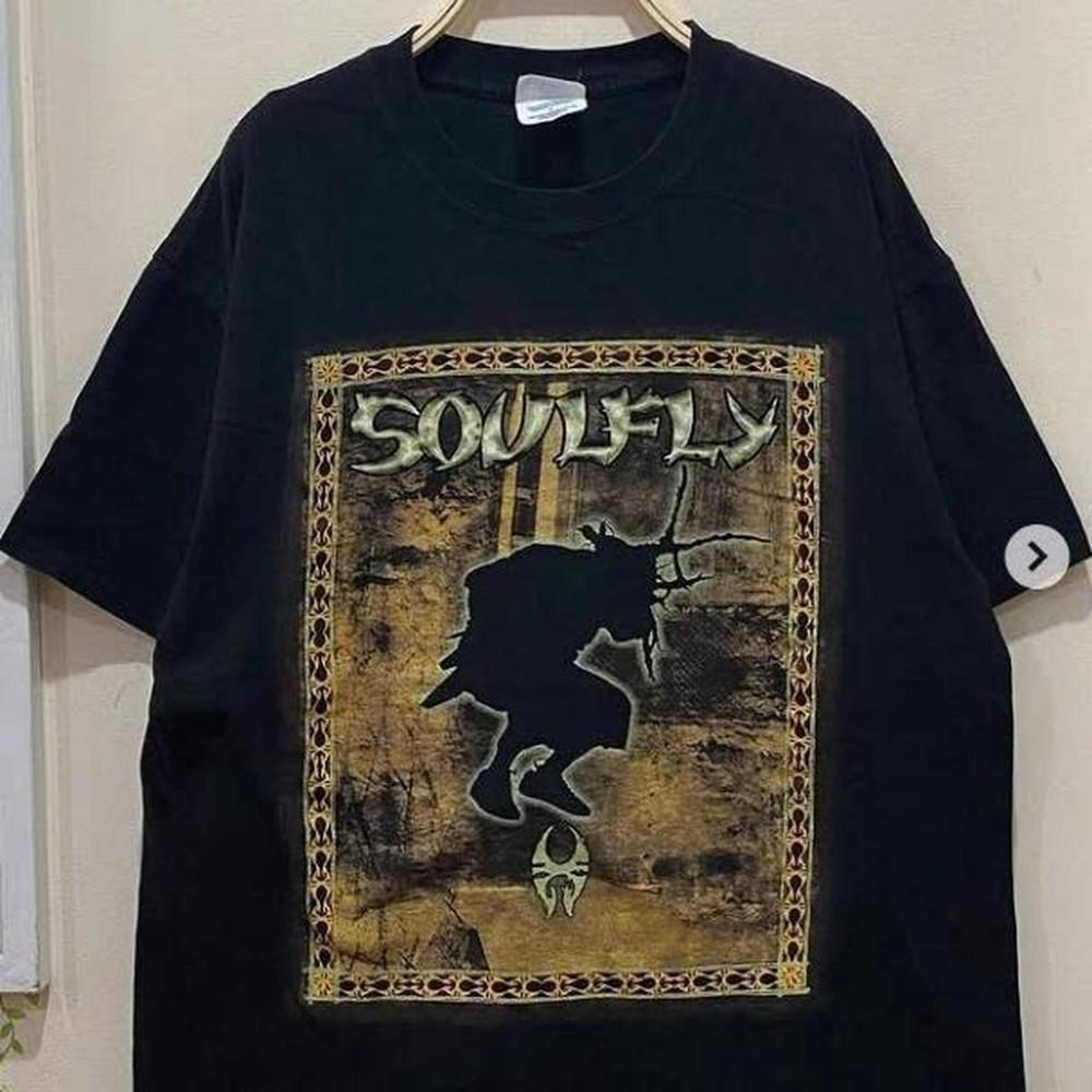 Vintage Soulfly Primitive Tshirt Band Short Sleeve