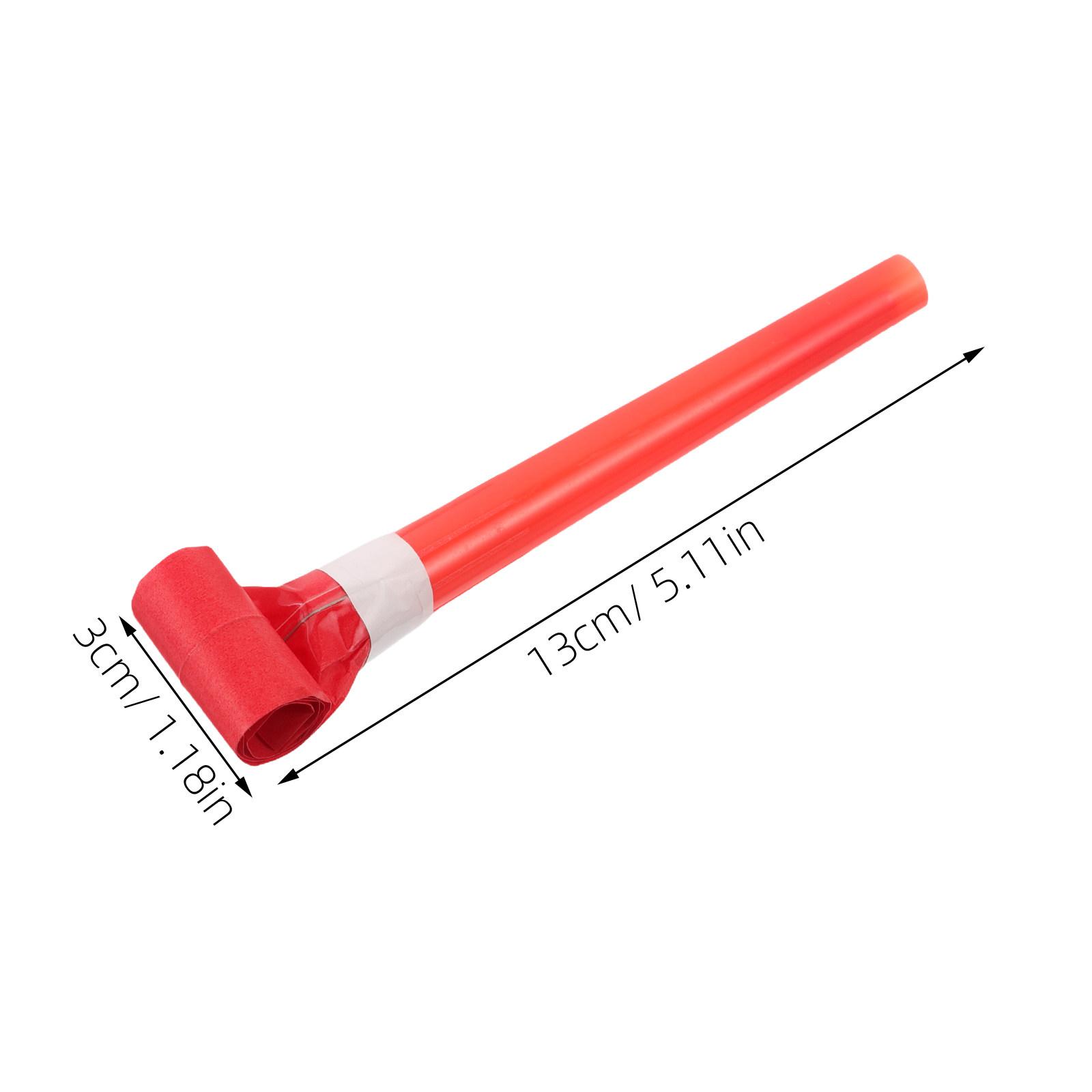 Birthday Squawkers for Children Blowouts Horns Whistle Party Favors Children s Kids Blowers Noisemaker Musical Instruments Toy красный