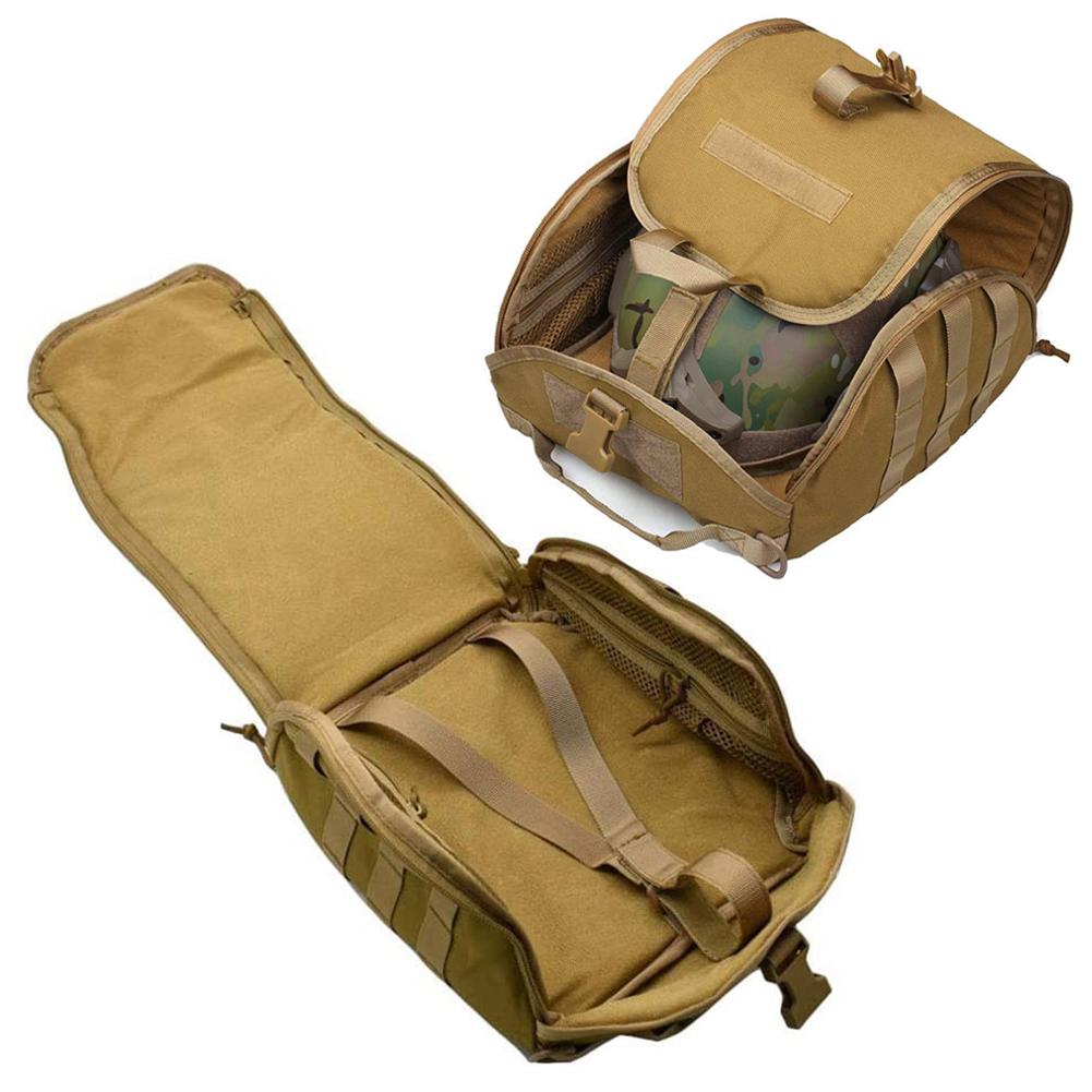 1Pc Tactical Helmet Bag Pack For Sports Hunting Shooting Combat Helmets Multi-Purpose Molle Storage Carrying Pouch