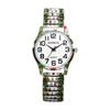 Women's Christmas Watch, Free Size, Stylish, Analog Display, Stainless Steel Band, Waterproof, Quartz Watch, Fashion Accessory - Birthday,
