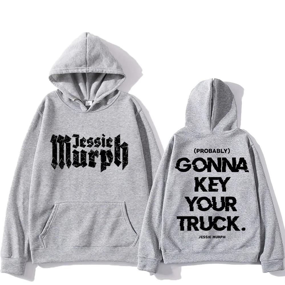 Jessie Murph Hoodie for Autumn Winter Gothic Sweatshirts With Hooded Harajuku Comfortable Clothing Sudaderas Retro Hoody