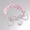 Super Divine Crystal Butterfly Bracelet - Women's Unique High-Class Elegant Sweet Beaded Multi-Purpose Handcuff Jewelry