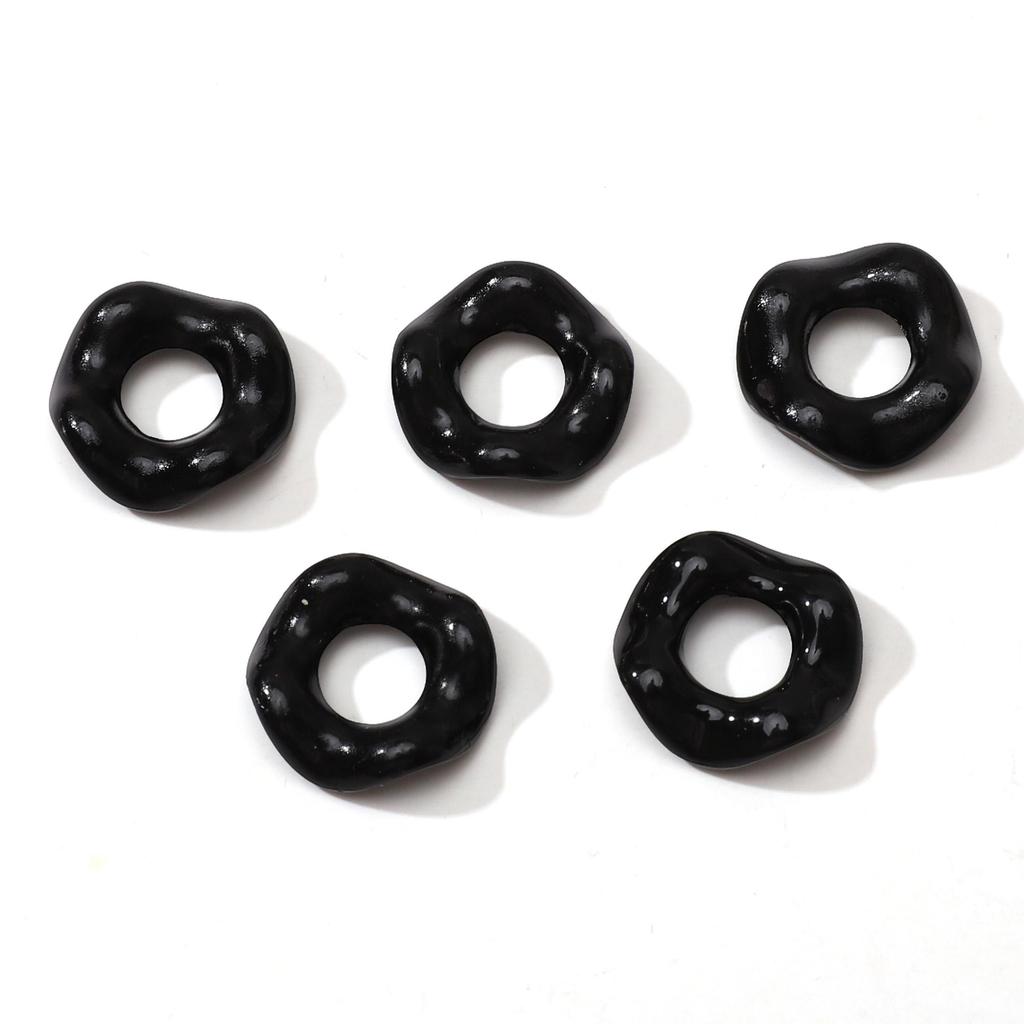 5/20 Sztuk Akrylowe Malowane Natryskowo Warstwowe Koraliki Do DIY Naszyjnika Bransoletki Kolczyków Tworzenia Biżuterii Akcesoria Rzemieślnicze