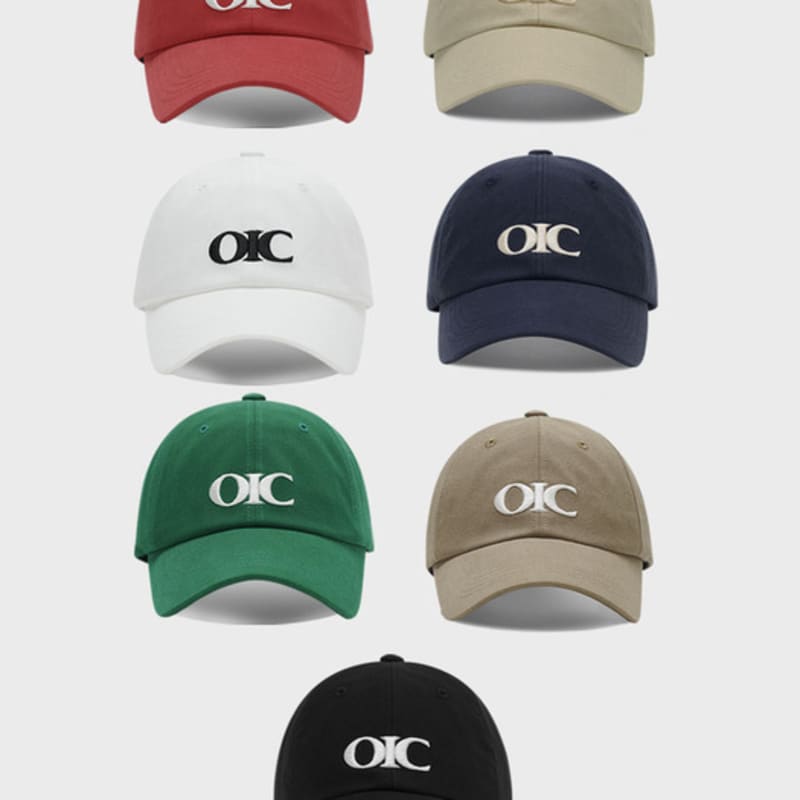 

OIOI COLLECTION Фирменная бейсболка (7 цветов) BURGUNDY_FREE