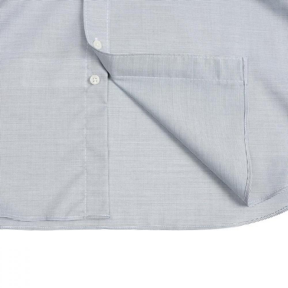 DakS Men S Micro Pattern Comfort Fit Long Sleeve Shirt dmp1Shdl221e1