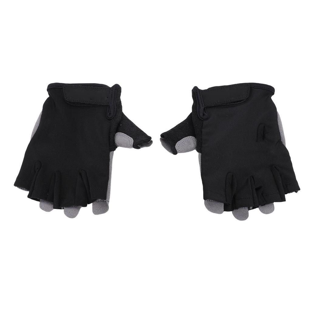 1 Pair Half Finger Cycling Gloves Sports Bike Gloves for Men Women Shock Absorbing Anti Slip