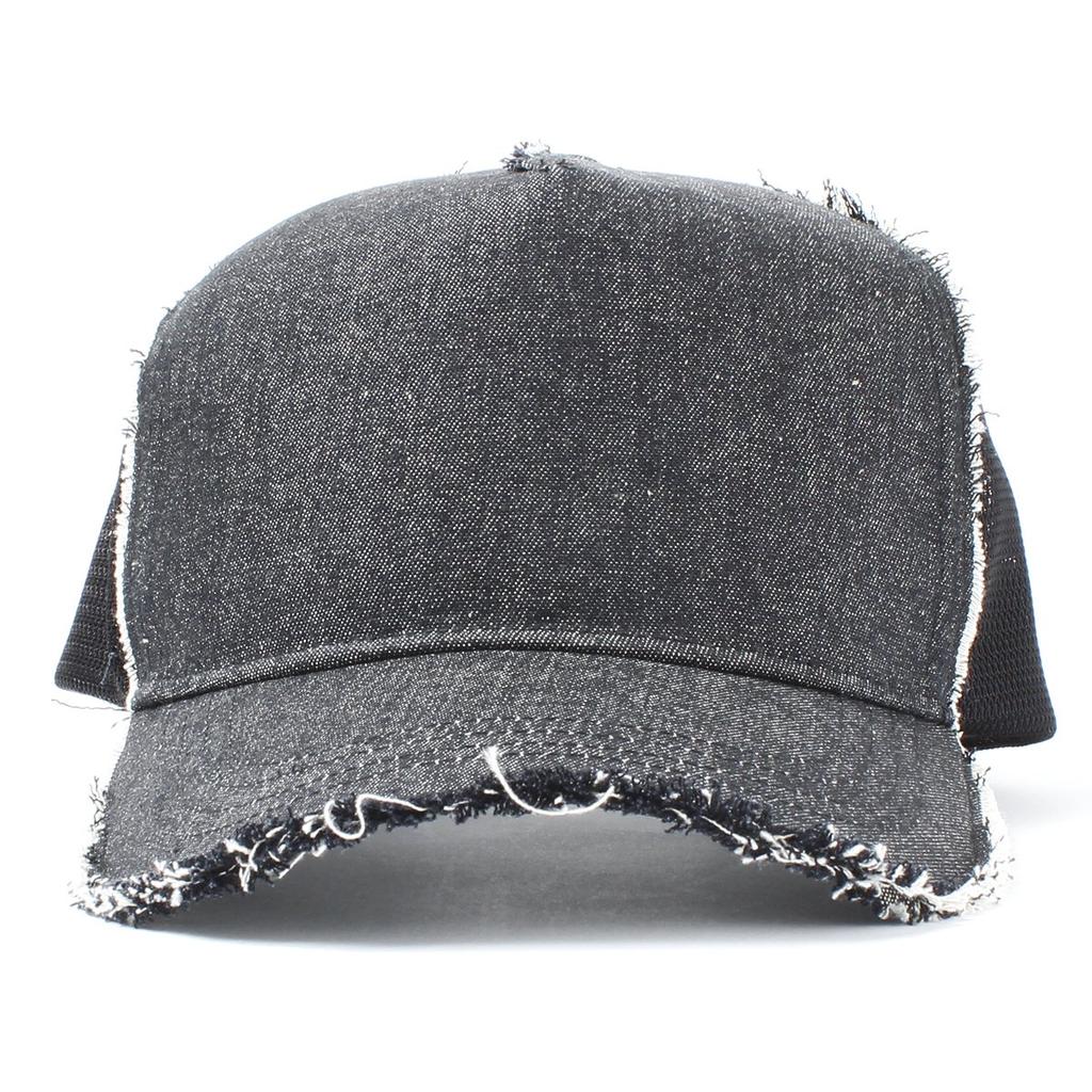 Basic Enchi Damage Mesh Remade and Solid and CAMO Cap, Customizable, Color, Women's Men's,