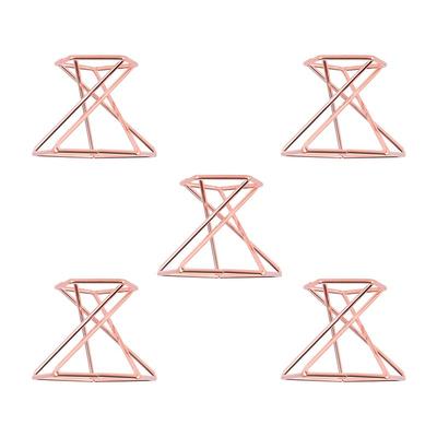 Good-Pack 5 Air Plant Holder Air Plants Holders Tillandsias Display Air Purifying Plant Container Air Fern Stand