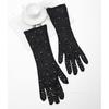Women Long Velets Gloves Sunblock Full Finger Bridal Gloves Opera Evening Wedding Party Prom Cosplay Mitten