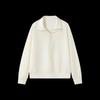 Mohan Yimei Women's Half-Zip Lapel Pullover Sweatshirt