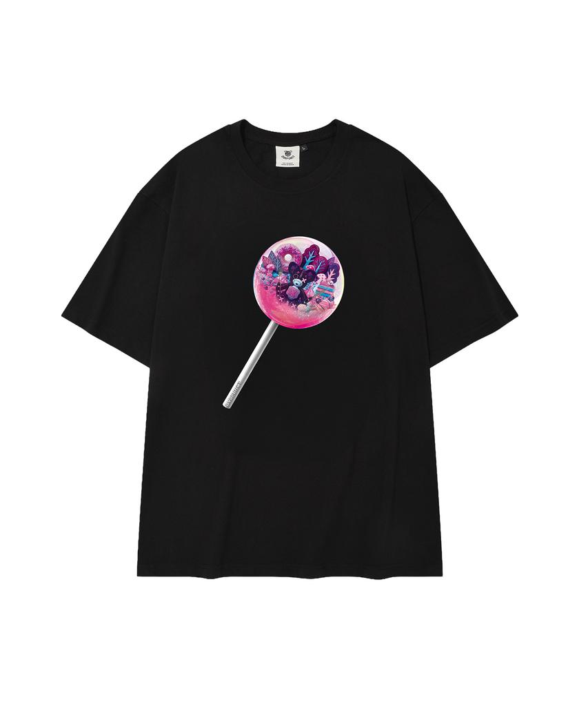 DYSFUNCT Broken Bear Gacha Candy T-Shirt(Black)