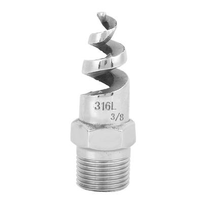 Spiral Nozul SPJT 316L Paslanmaz Çelik Erkek Dişli Tıkanmaya Karşı Sulama Aksesuarları(G38