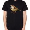 Sparrow Bird T Shirt Vintage Casual Slightly Stylish Unisex Homme Soft Fashion Breathable Comfortable Designer Clothes