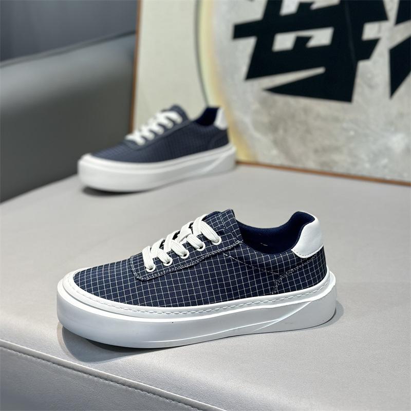 Zomer nieuwe lage canvas comfortabele casual zachte zool veterschoenen xs