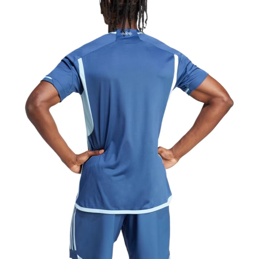 Adidas Sporting Kansas City Comfortable Casual Simple Versatile Soccer Jersey Men tops Night-Ocean HZ6195