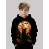 Children's Hoodie Halloween Animals Cartoon 3d Print Boy Sweatshirt Fashion Comfortable Girl Clothes Holiday Children's Clothing