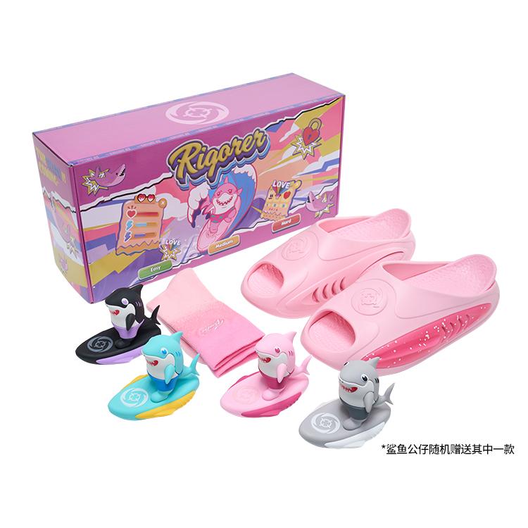 

RIGORER Shark 520 Ограниченная подарочная коробка Нескользящие, предотвращающие появление запаха, унисекс шлепанцы Z324160507-11 43