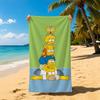Animation T-The Simpsons Towel Towel Soft Pool Gift For Travel Gym Shower Cool Camping Quick Dry Sports  Large Beach Towel
