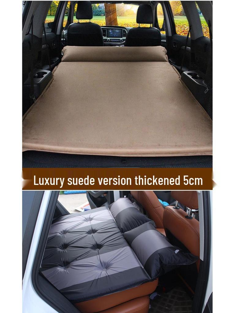 Automated Inflatable Car Mattress for SUV Trunks and Rear Seats