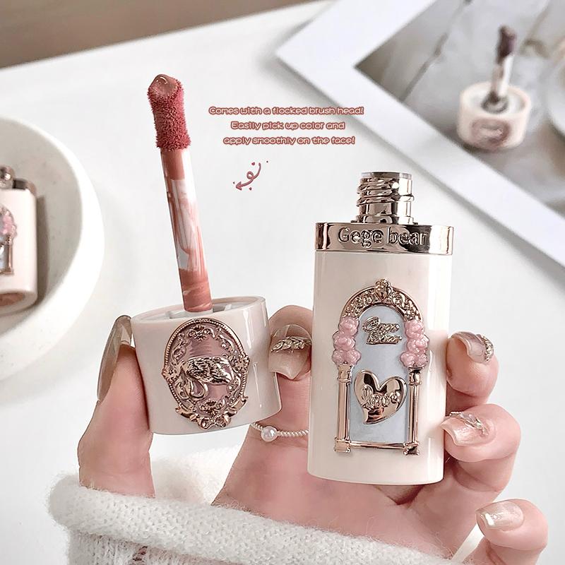 GegeBear Swan Garden Liquid Blush Natural Low Saturation Nude Sheer Water Glow Lightweight Long Wear Dewy Finish Soft Girl Daily Makeup Affordable 5g