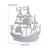 Segelboot-Stanzformen, Metallschablone, DIY, Scrapbooking, Album, Papier, Karte, Prägung, Handwerk, gestanzt, Schiffsverkehr