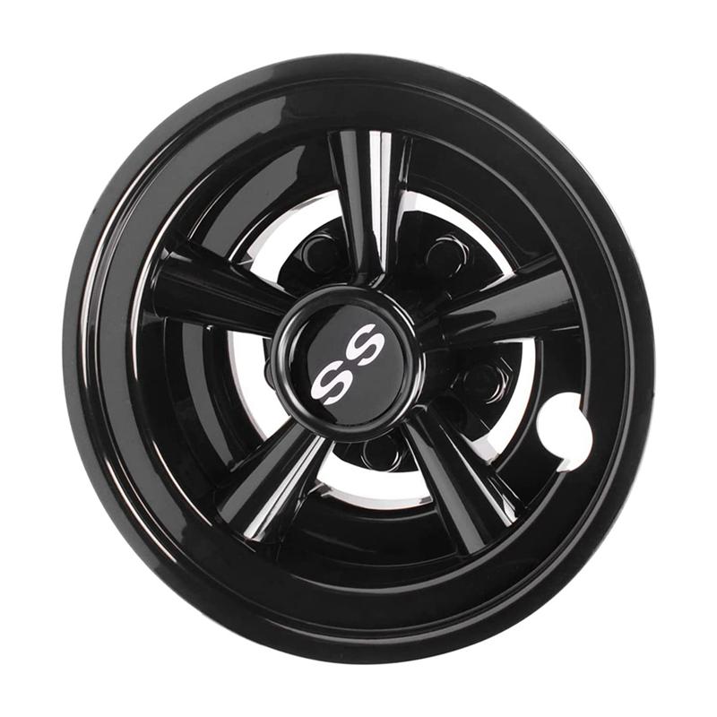 ABLZ-3Pcs 8Inch SS Golf Cart Wheel Cover Cap 5 Spoke Design Hub Cap For Golf Cart Club Car EZGO