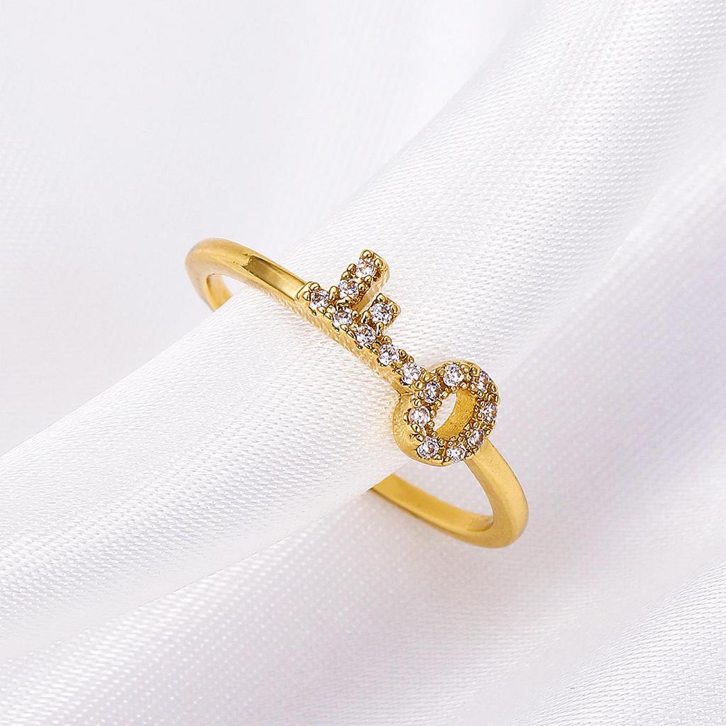 High-End Cross-Border Fashion Bow Ring for Women - European & American Style Open Index Finger Accessory