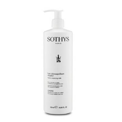 Sothys Vitalité Cleansing Milk Hydrating Cleansing for All Skin Types, 500ml, 1 Pcs
