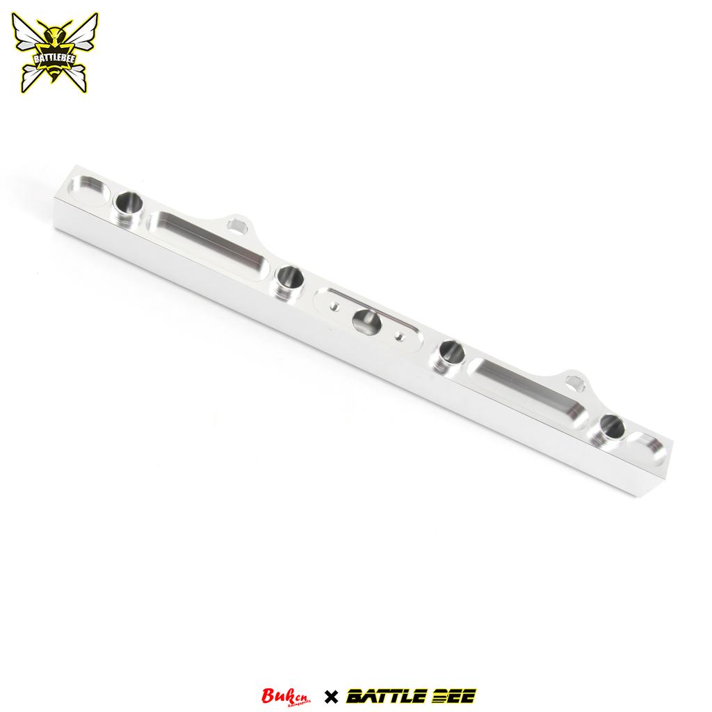Aluminium K Series Fuel Rail Kit High Flow Injection Fuel Rail For Honda Civic K20 K24 FD2 CL7 DC5 Without Oil Pressure Gauge
