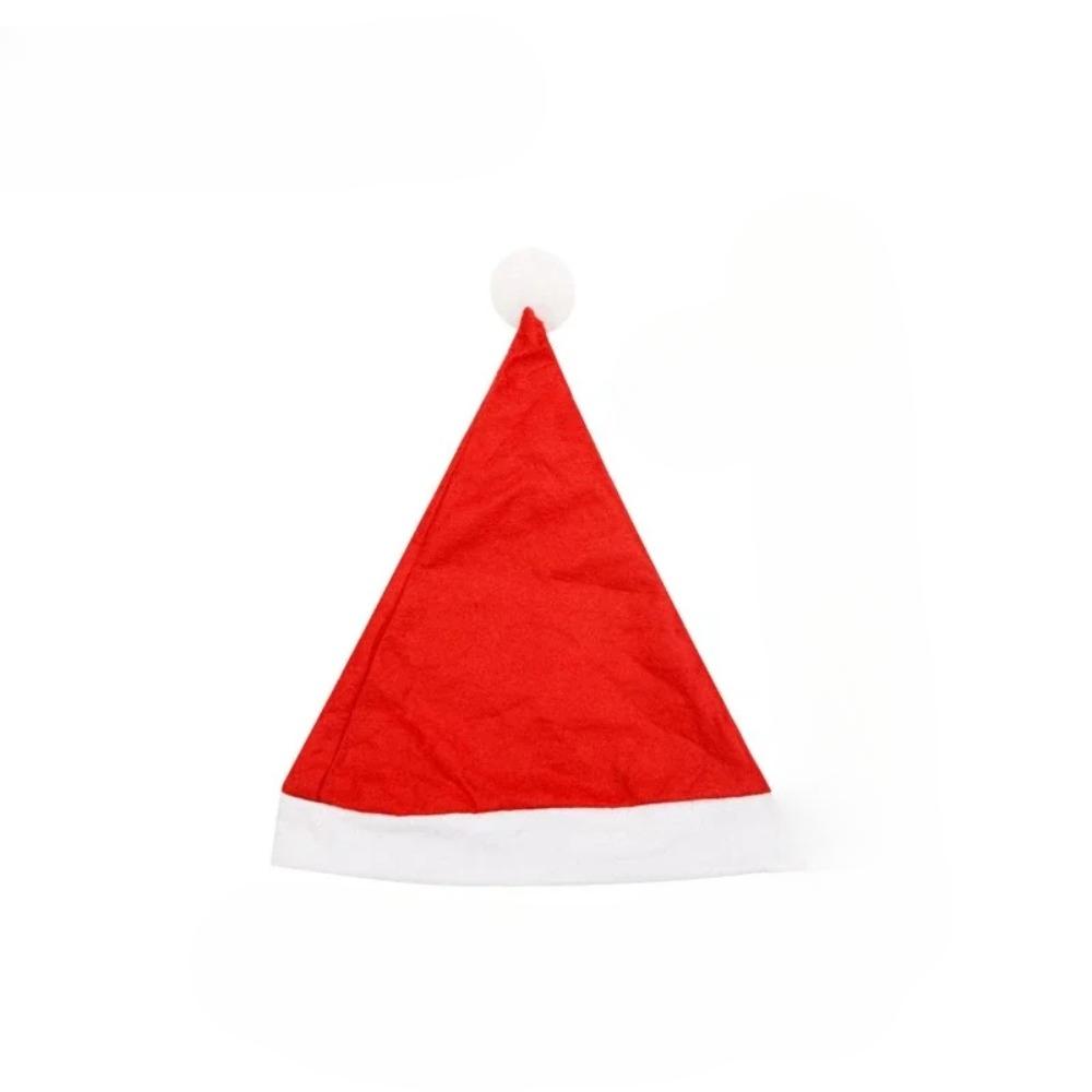 Adults Kids Christmas Hats Non-woven Fabric Santa Claus Xmas Hats Cap Merry Christmas New Year Party Festival Decoration Gifts