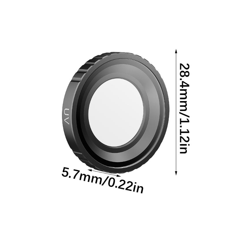 Scratch Resistant Camera Filter CPL/ ND8/ND16/ND32/ND64 Waterproof Clear Opt Glass For Outdoor