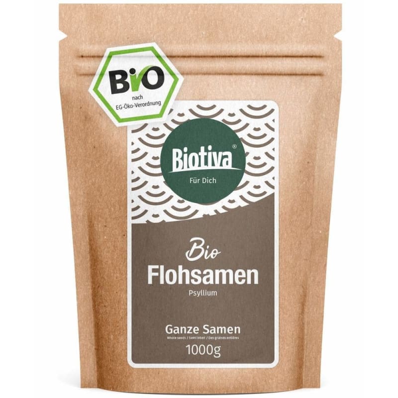 

Biotiva Psyllium Seed 1000 g (Organic)