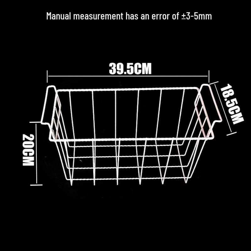 Universal Multi-Layer Hanging Freezer Storage Rack Basket