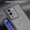 Luxury Leather Case For Vivo V29E V29 E Matte Back Cover Silicone Full Protection Phone Case For Vivo V29 Pro V29 Lite 5G Coque